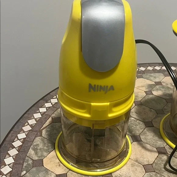 Ninja Yellow and Gray Kitchen Appliance Set - Picture 2 of 4